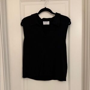 Old Navy Women's Black V-Neck Blouse
